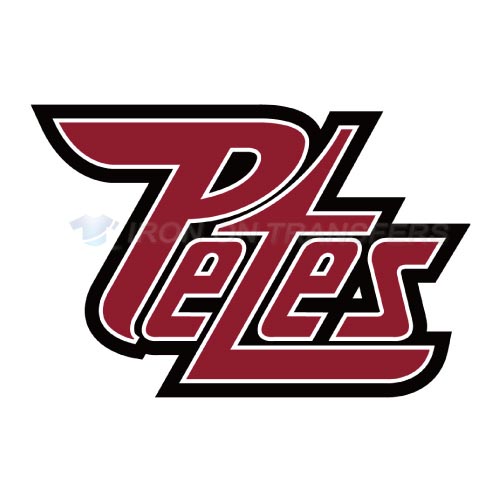 Peterborough Petes Iron-on Stickers (Heat Transfers)NO.7374